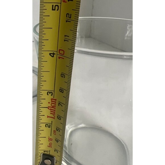 MCM Irvinware Chrome-Plated Glass Condiment Caddy Set W/3 Glass Cups Spoons USA - Picture 7 of 9